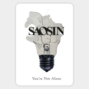 Saosin You're Not Alone Lightbulb Sticker